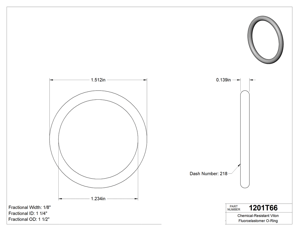 Technical drawing - 1201T66